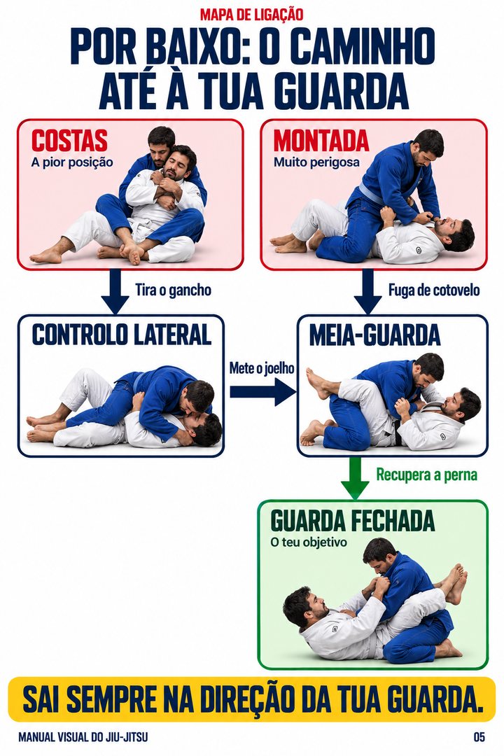 Mapa de ligação do manual
